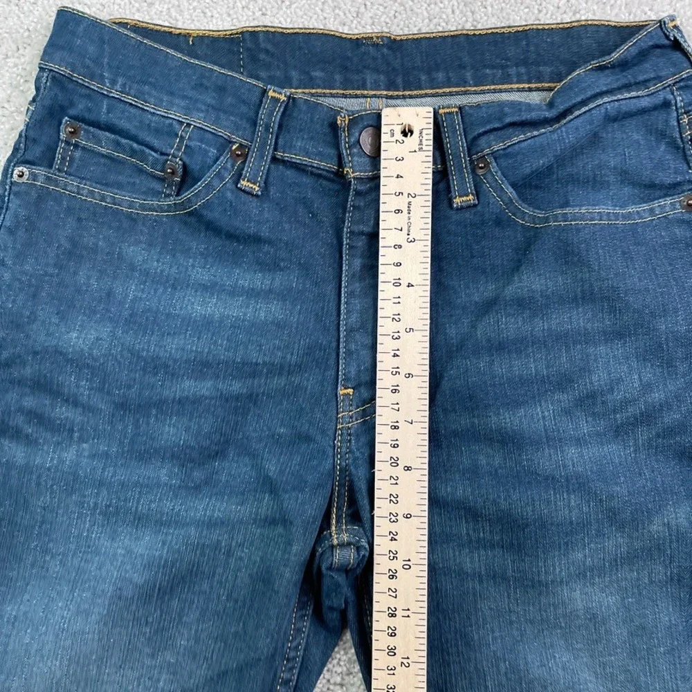 Levis Jeans Mens 30x32 Blue 514 Straight‎ Fit Stretch Denim Casual Classic